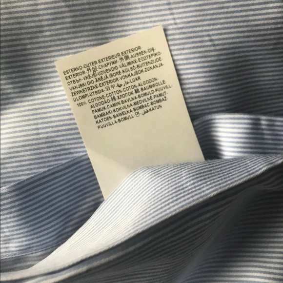 Versace Collection Shirt Cotton Sz L - Picture 9 of 9